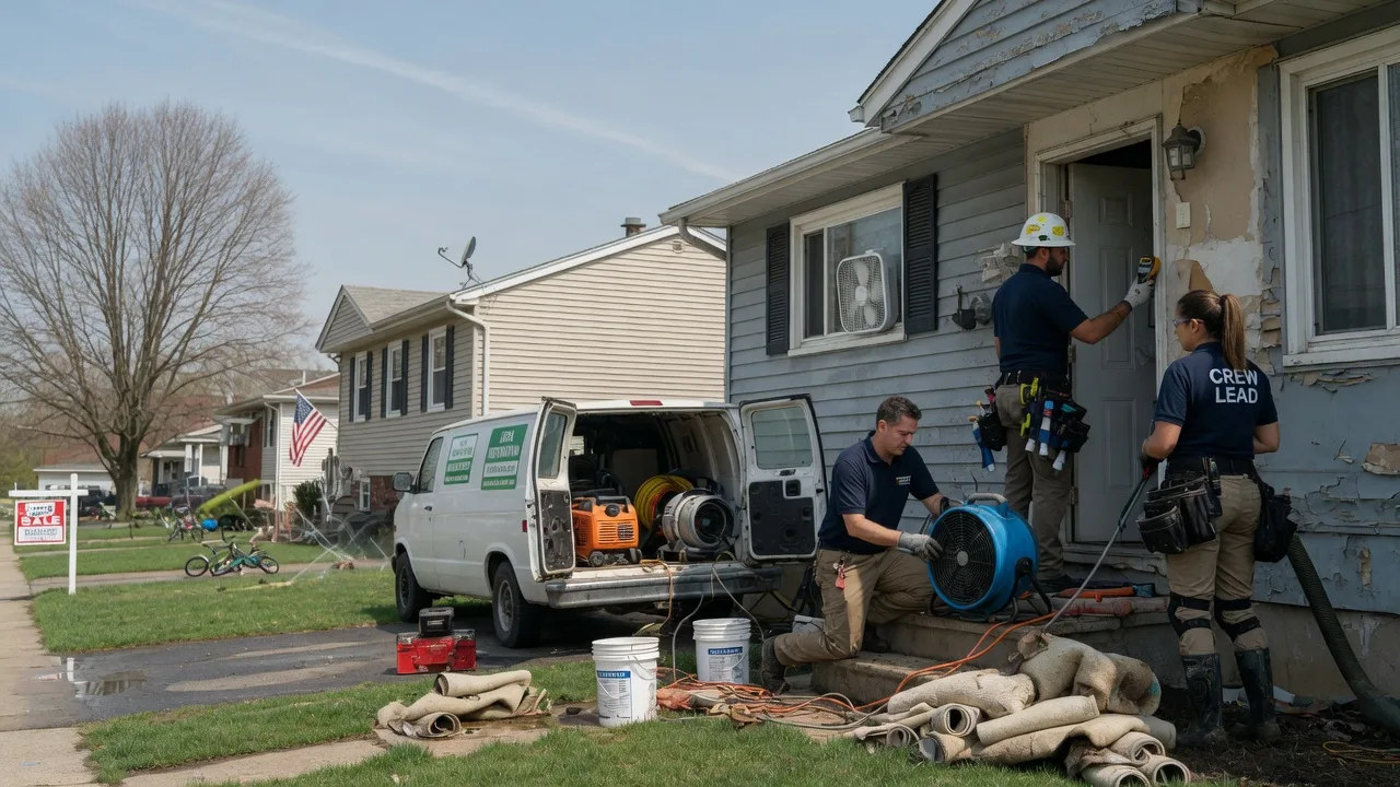 Flood Cleanup in Keuka Park, NY near me